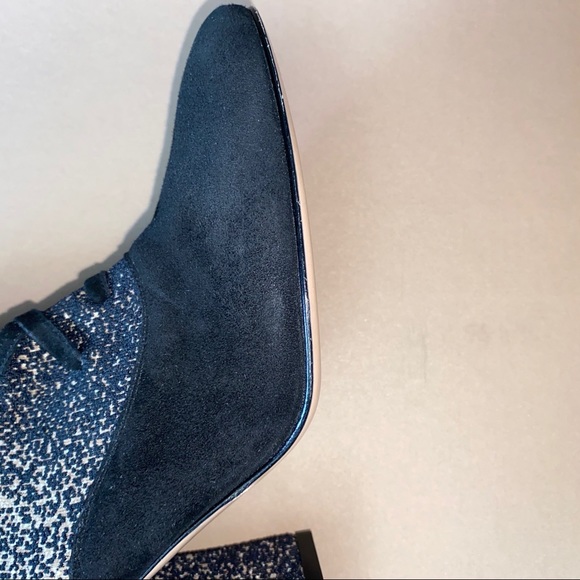 Gianvito Rossi Black Knit Lace Up Booties Size 6 - Picture 9 of 12